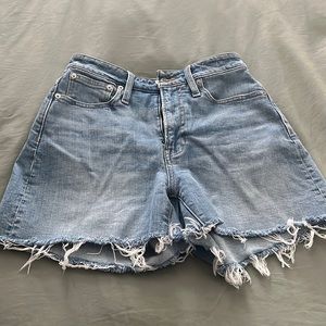 Madewell curvy vintage shorts